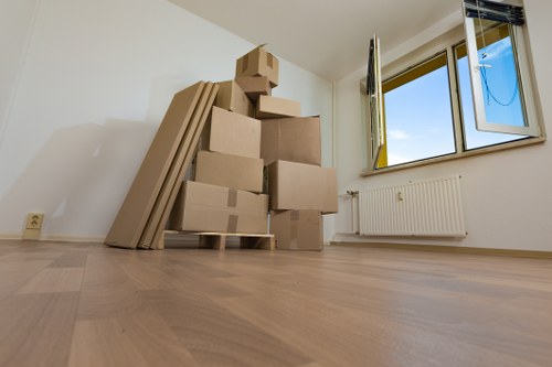 Commercial moving team handling office removals in Greenford