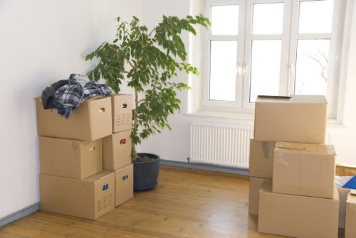Local moving team loading furniture for a Greenford customer