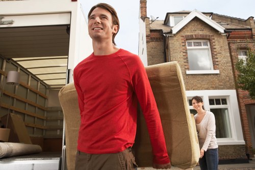 Moving day checklist and prepared boxes for a Greenford relocation