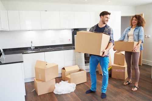 Packing and careful handling for a house move in Greenford