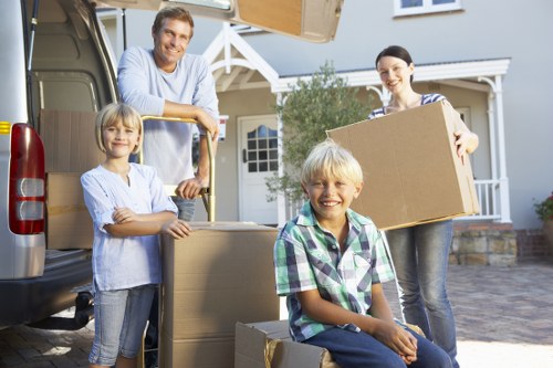 Furniture loading for a Greenford man and van move
