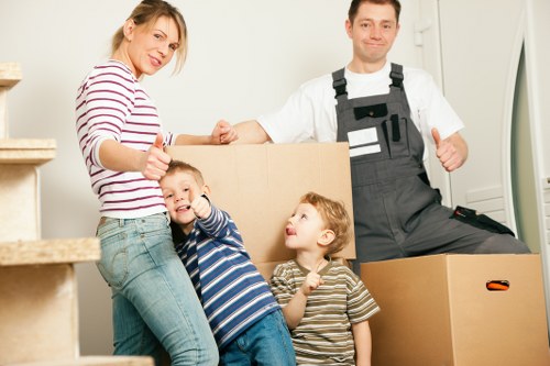 Local removals team assisting with a Greenford property relocation